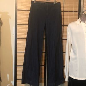 Ann Taylor Loft sz 8 slimming seam trouser jeans